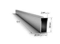 Труба пр 30х20х2  6м