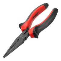 Длинногубцы 160мм Black Nikel прямые, двухкомпонентные рукоятки Matrix